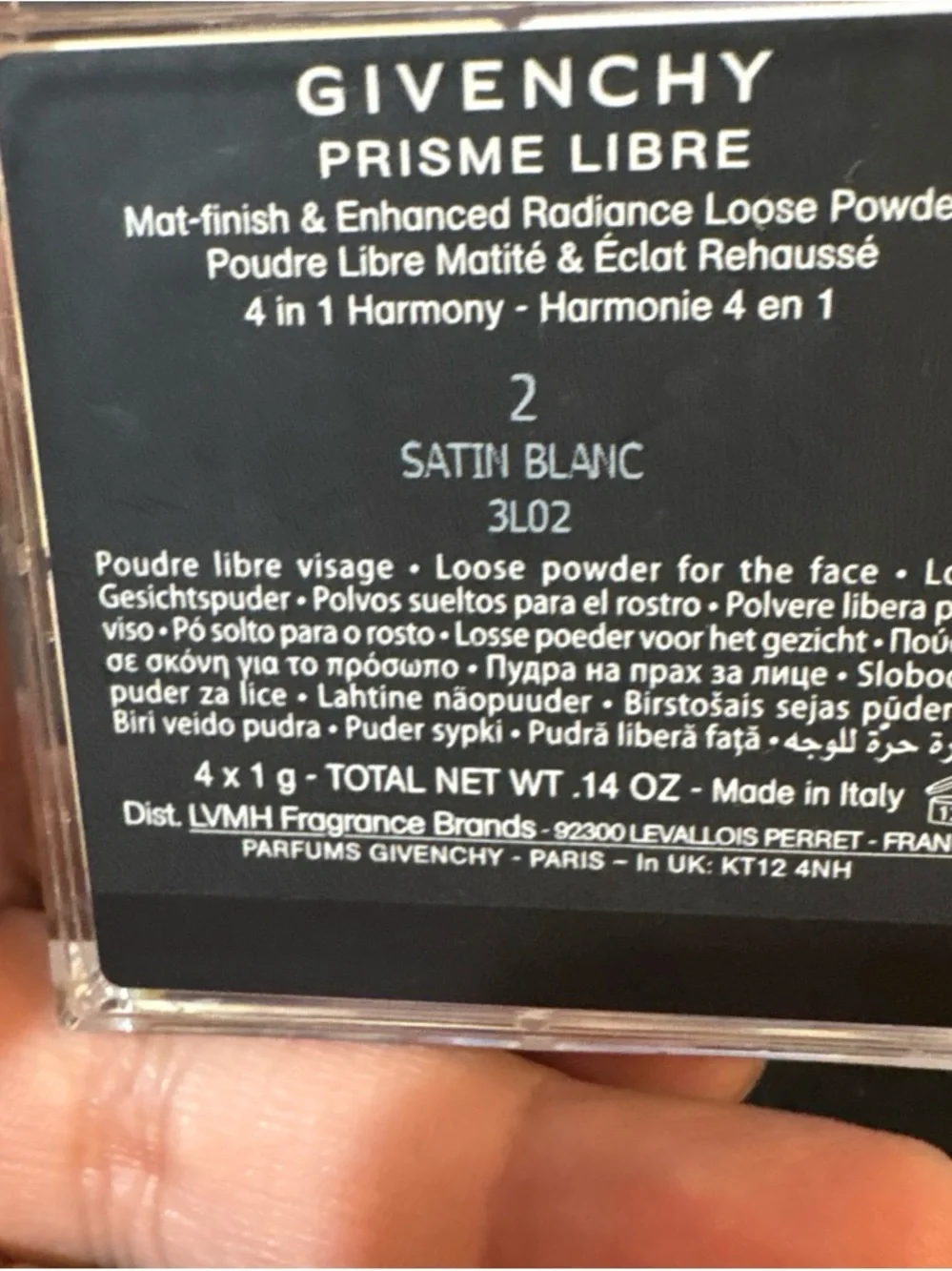 Givenchy Prisme Libre Loose Powder - Satin Blanc (White)